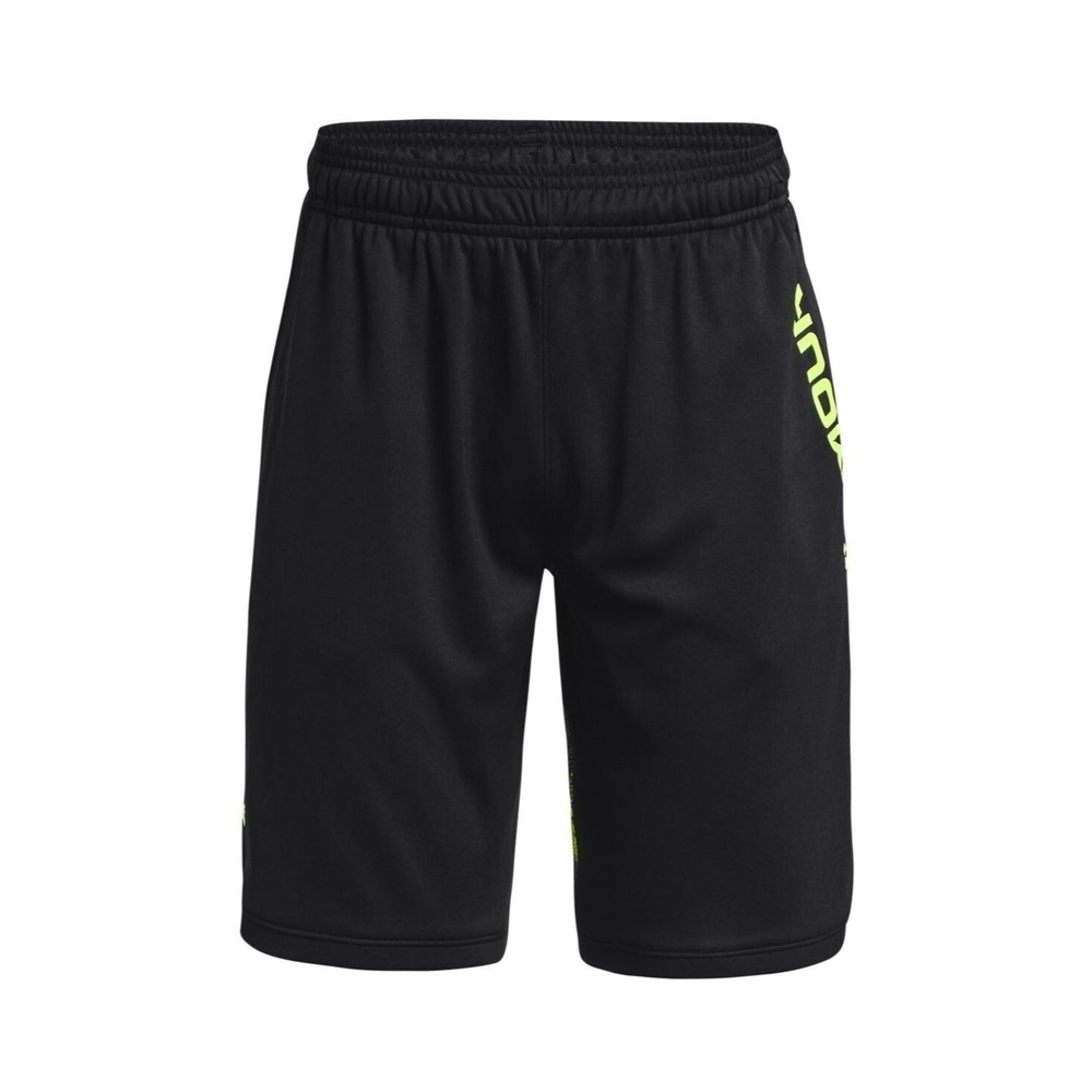 Under Armour Big Boys Stunt 3.0 Printed Shorts - Black, Size XS